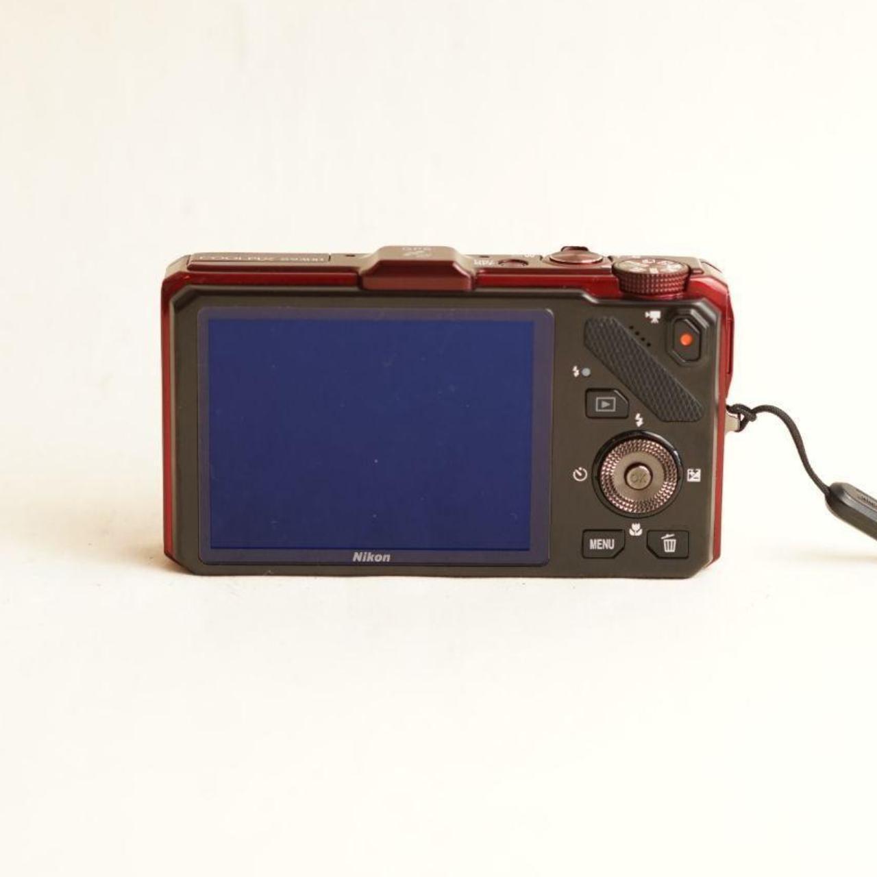 Nikon Coolpix S9300 Digital Camera | 16MP | Tested & Working | Red