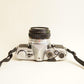 Olympus OM-1 Film Camera | 35mm SLR | Read Description | Silver/Black