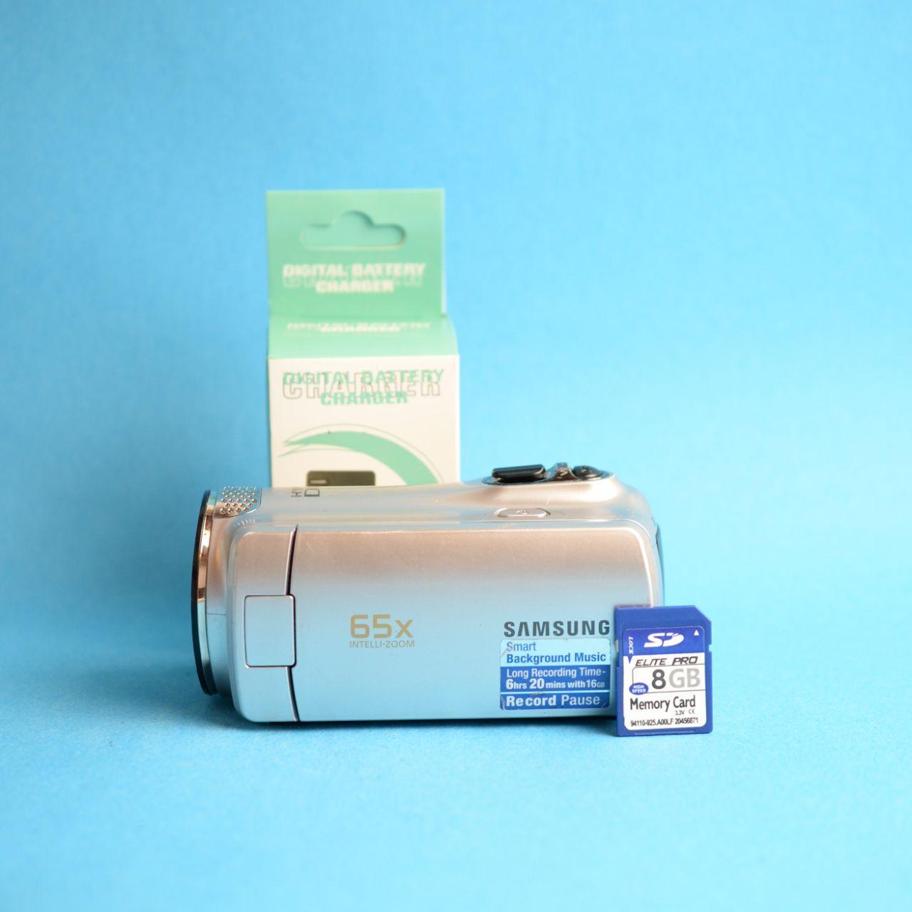 Samsung SMX-F50SN Digital Camcorder | 52x Optical Zoom | Tested & Working | Silver