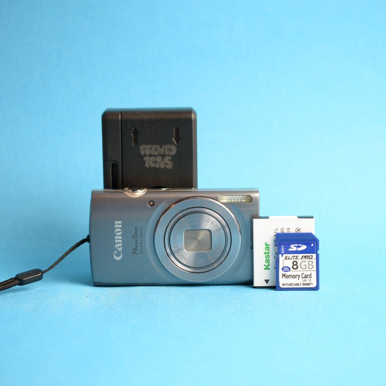 Canon PowerShot ELPH 160 Digital Camera | 20.0MP | Read Description | Silver