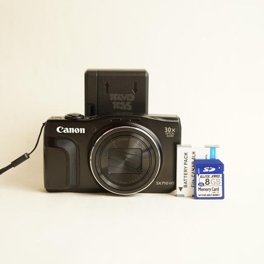 Canon PowerShot SX710 HS Digital Camera | 20.3MP | Tested & Working | Black