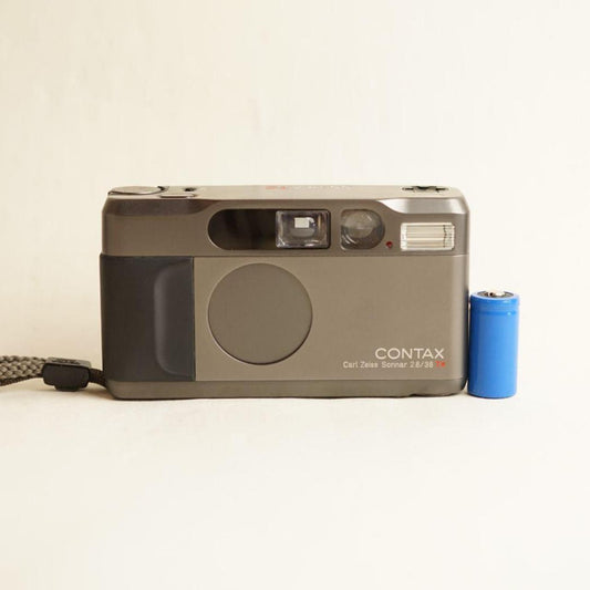 Contax T2 Film Camera | CLA'd by Nippon | 35mm Point & Shoot | Tested & Working | Grey