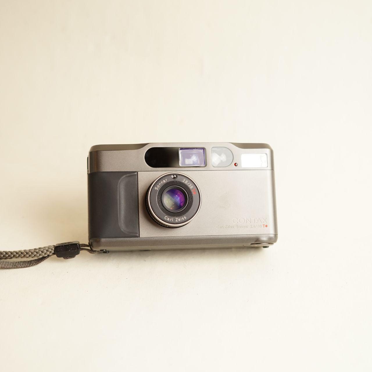 Contax T2 Film Camera | CLA'd by Nippon | 35mm Point & Shoot | Tested & Working | Grey