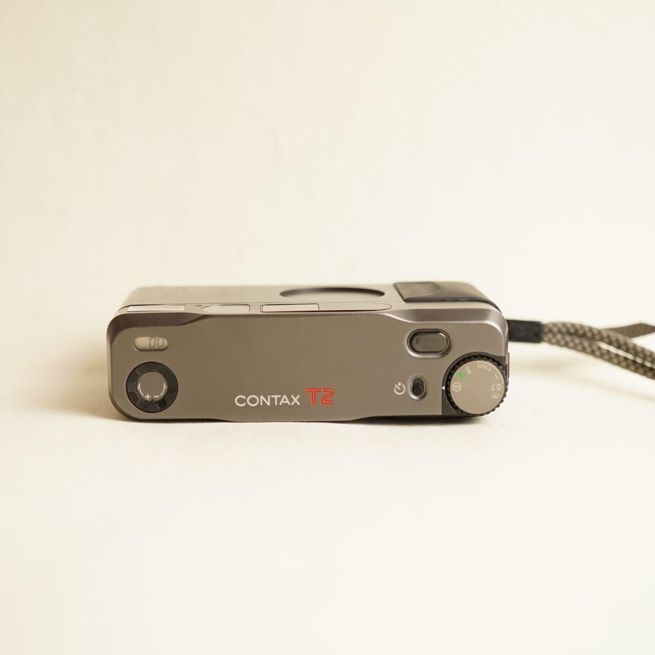 Contax T2 Film Camera | CLA'd by Nippon | 35mm Point & Shoot | Tested & Working | Grey