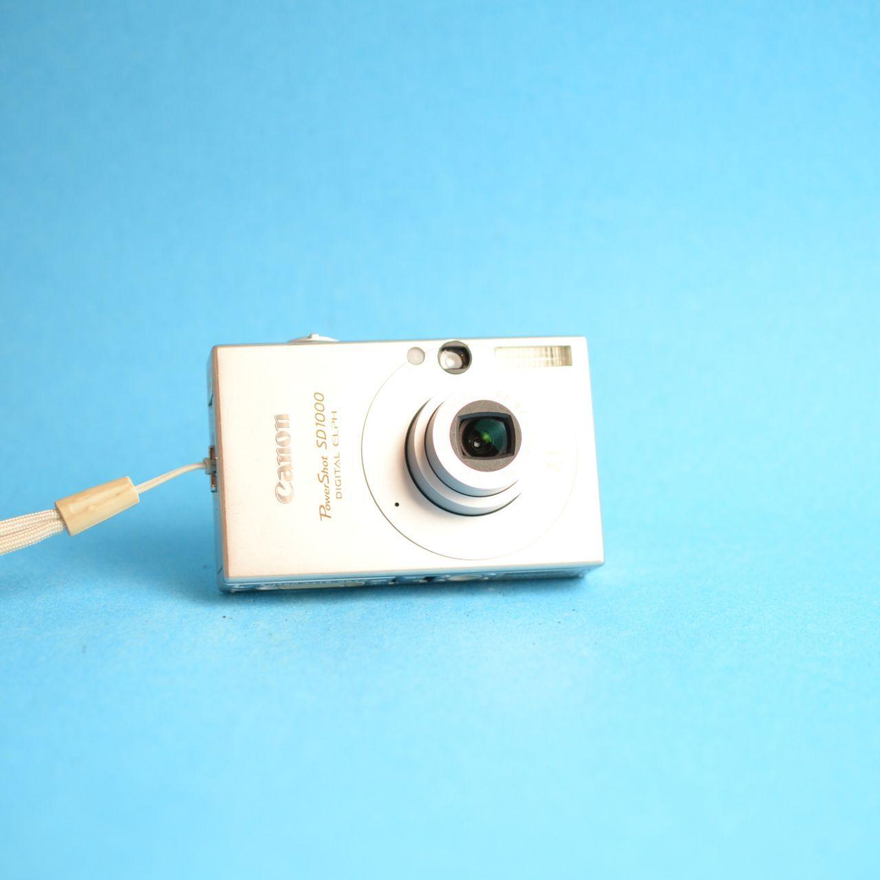 Canon PowerShot SD1000 Digital Camera | 7.1MP | Tested & Working | Silver