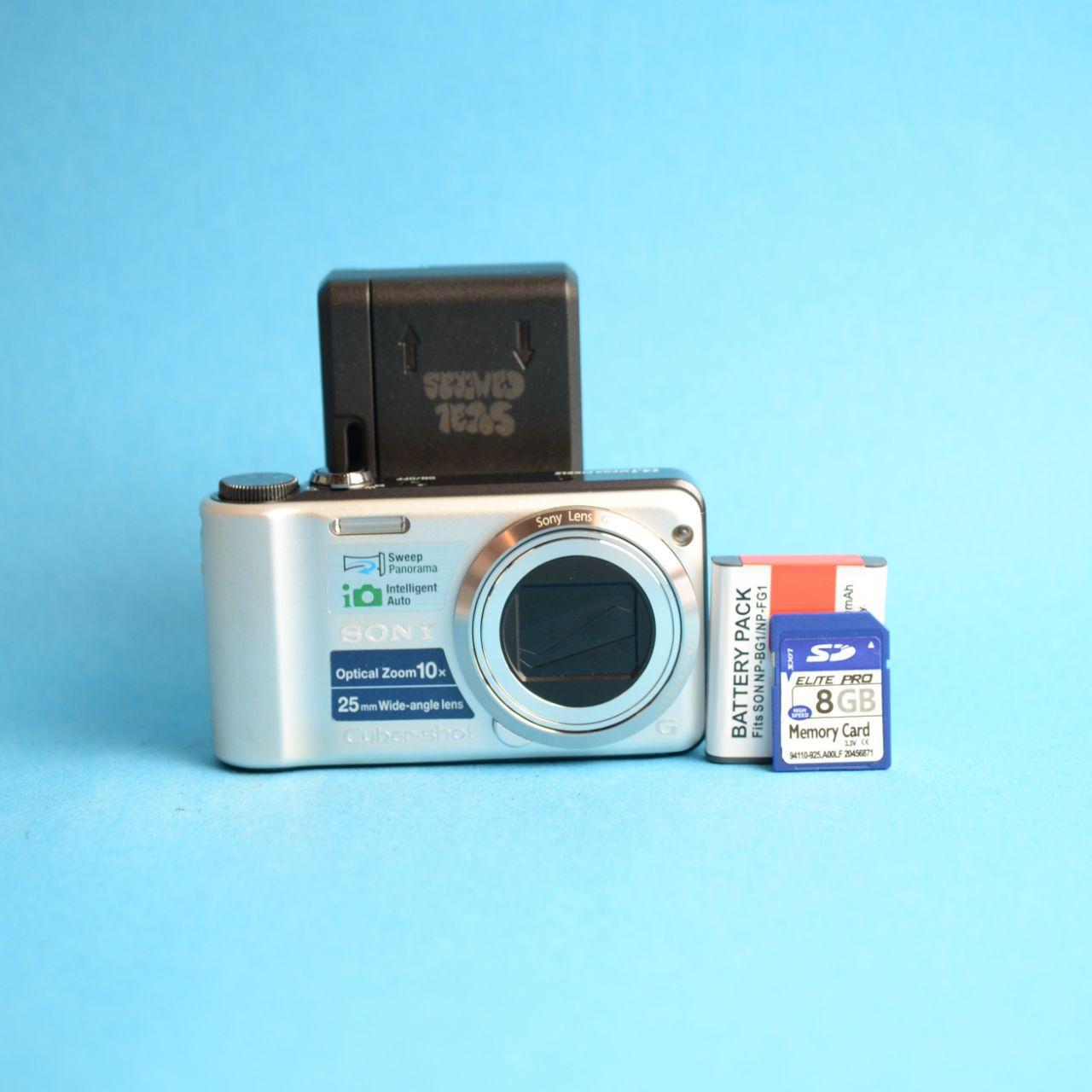 Sony Cyber-shot DSC-H55 Digital Camera | 14.1MP | Tested & Working | Silver