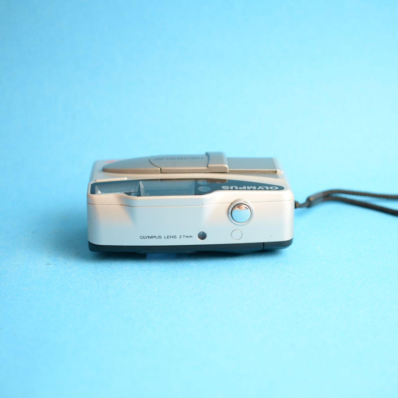 Olympus Trip XB40 AF 35mm Film Camera | Point & Shoot | Tested & Working | Silver