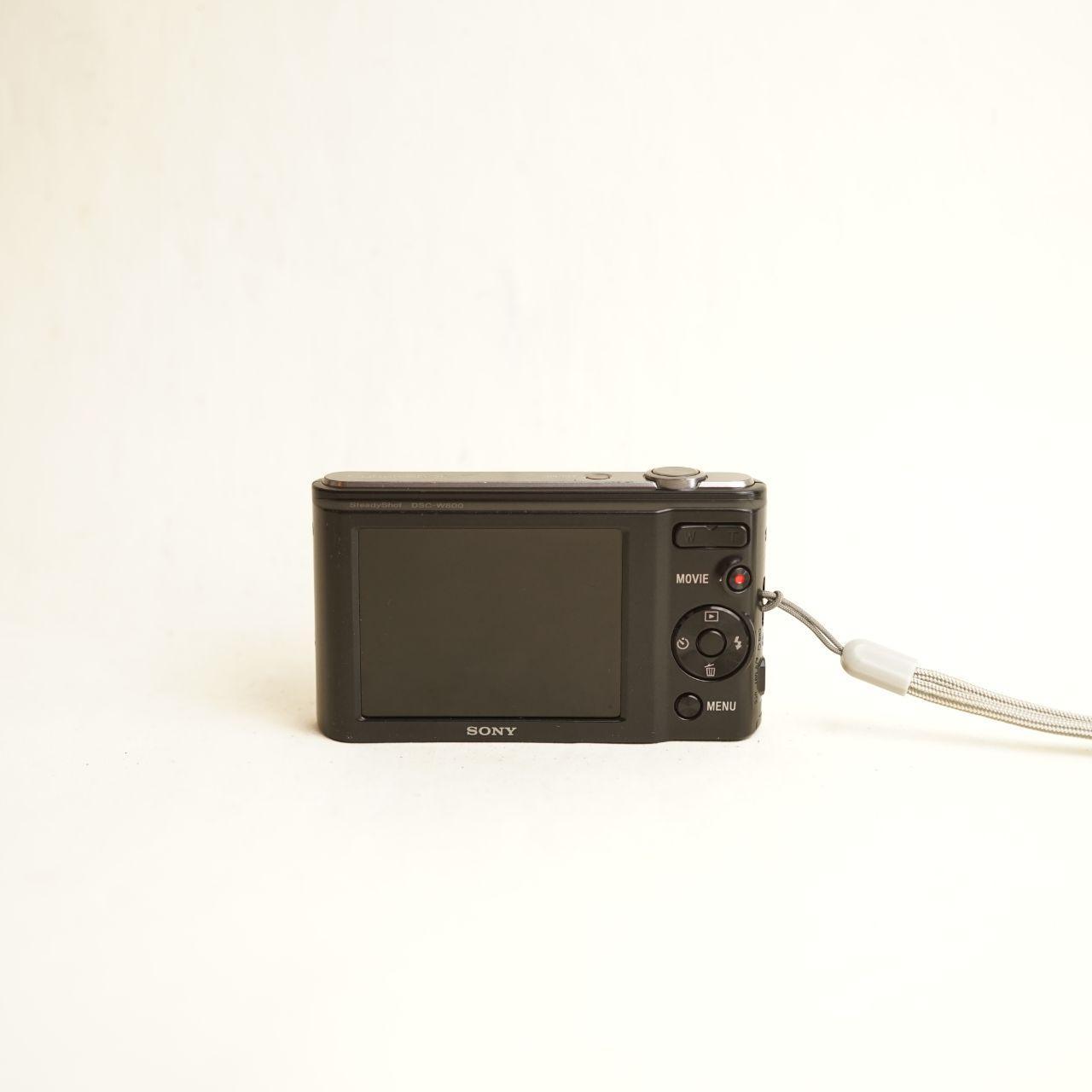 Sony Cyber-shot DSC-W800 Digital Camera | 20.1MP | Tested & Working | Black
