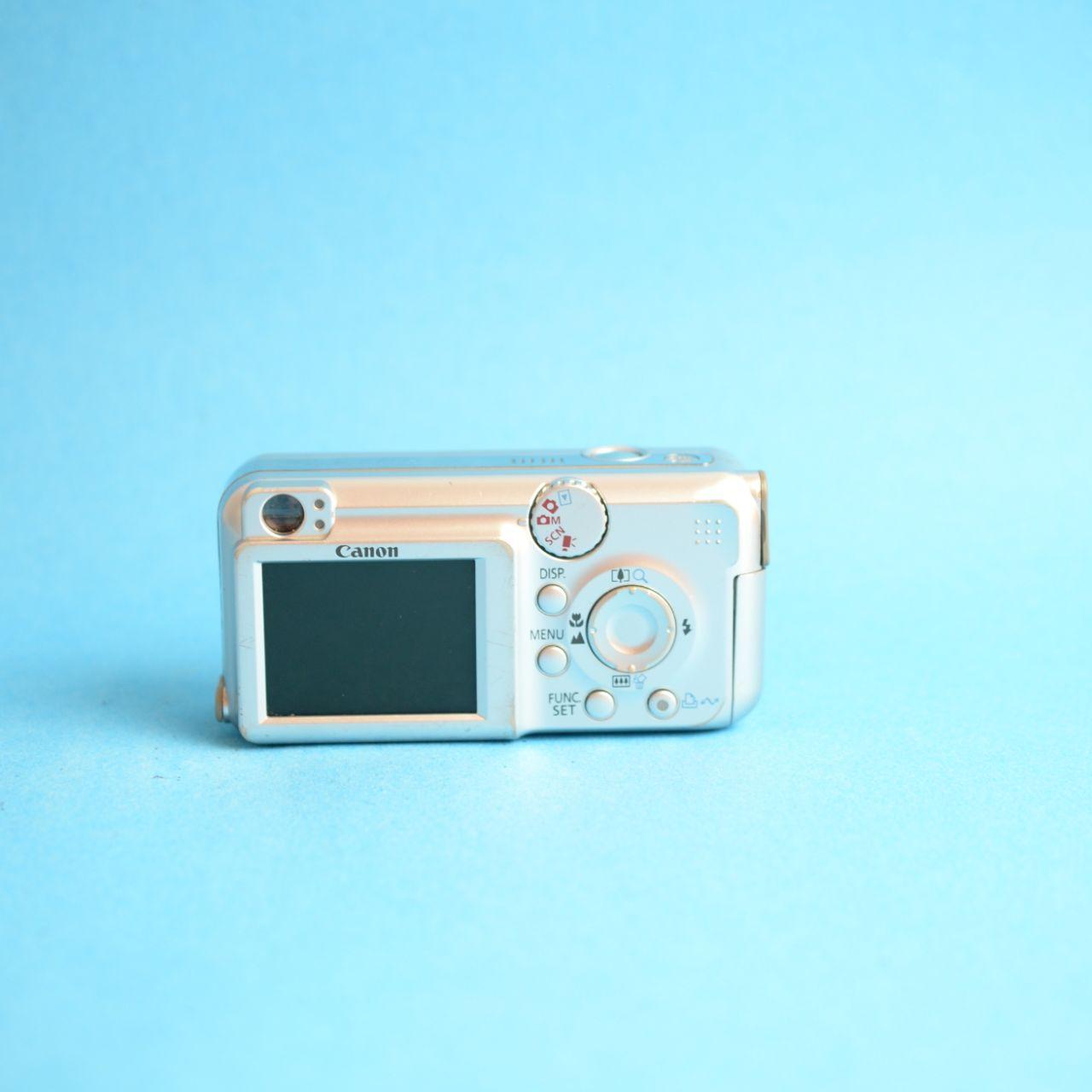 Canon PowerShot A460 Digital Camera | 5.0MP | Tested & Working | Silver