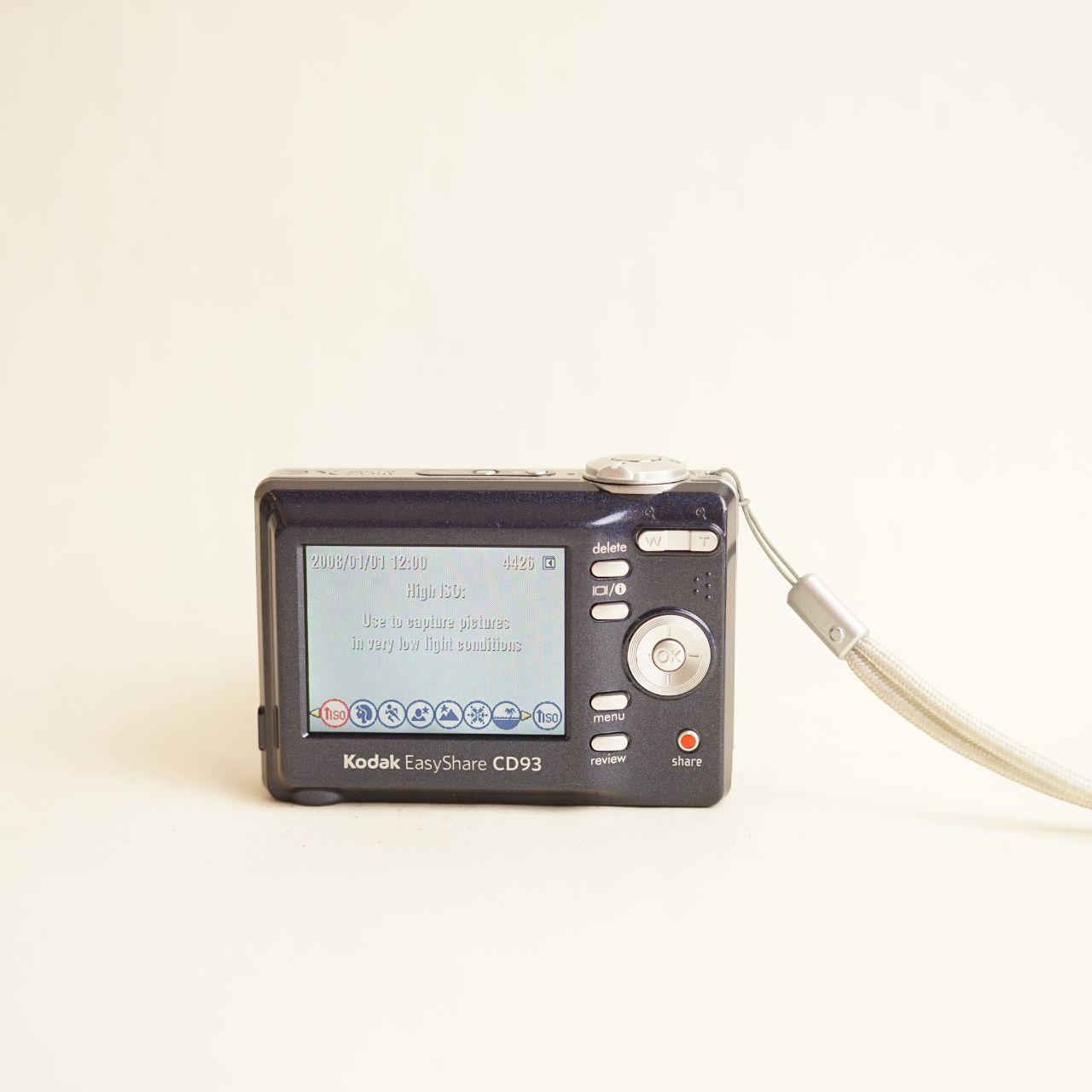 Kodak EasyShare CD93 Digital Camera | 9.2MP | Tested & Working | Grey