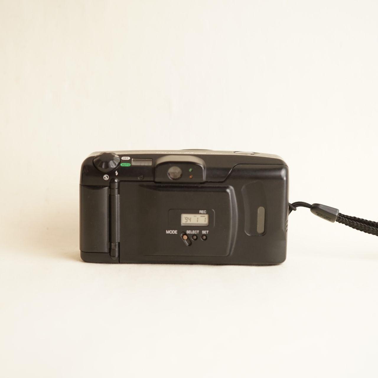 Canon Sure Shot 85 Zoom Date Film Camera | 35mm Point & Shoot | Tested & Working | Black