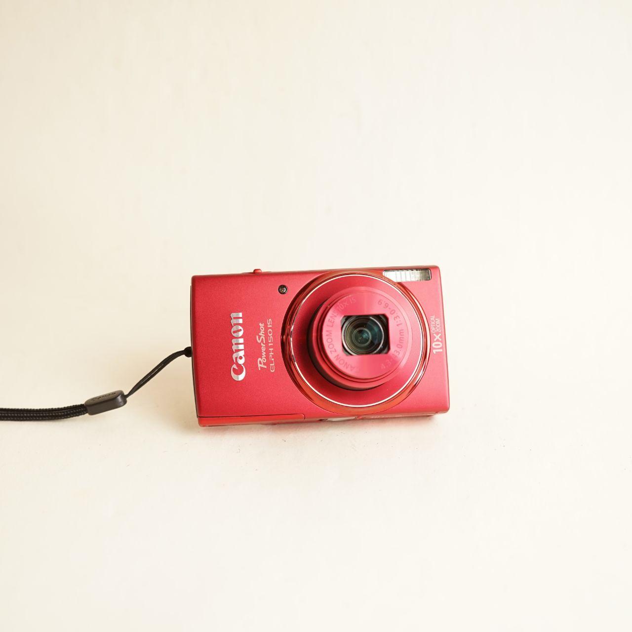 Canon PowerShot ELPH 150 IS Digital Camera | 20.0MP | Tested & Working | Red