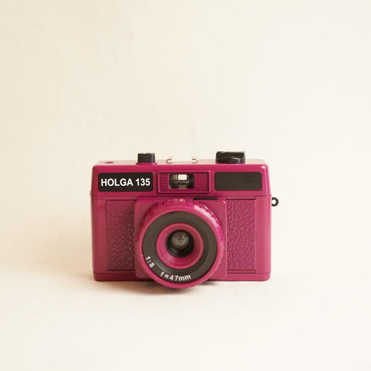 Holga 135 Film Camera | 35mm Camera | Tested & Working | Pink