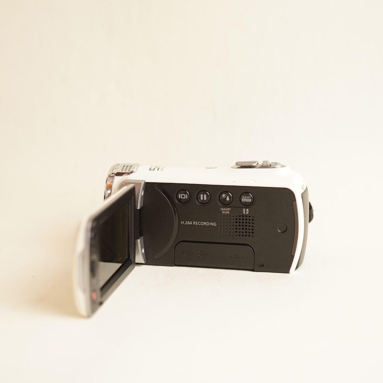 Samsung HMX-F90 Digital Camcorder | HD Video | Tested & Working | Off-White