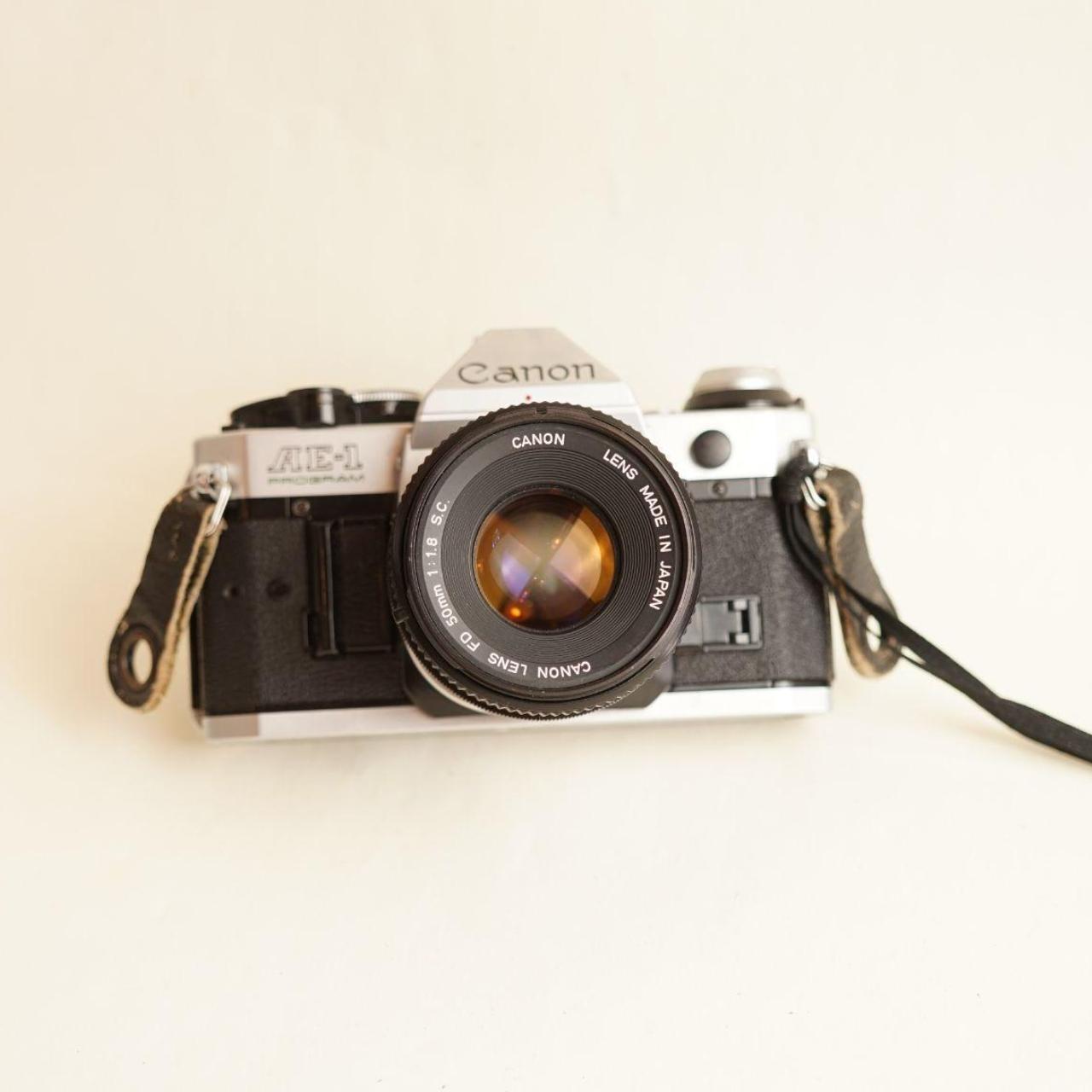 Canon AE-1 Program | Film Camera + Lens | 35mm SLR | Tested & Working
