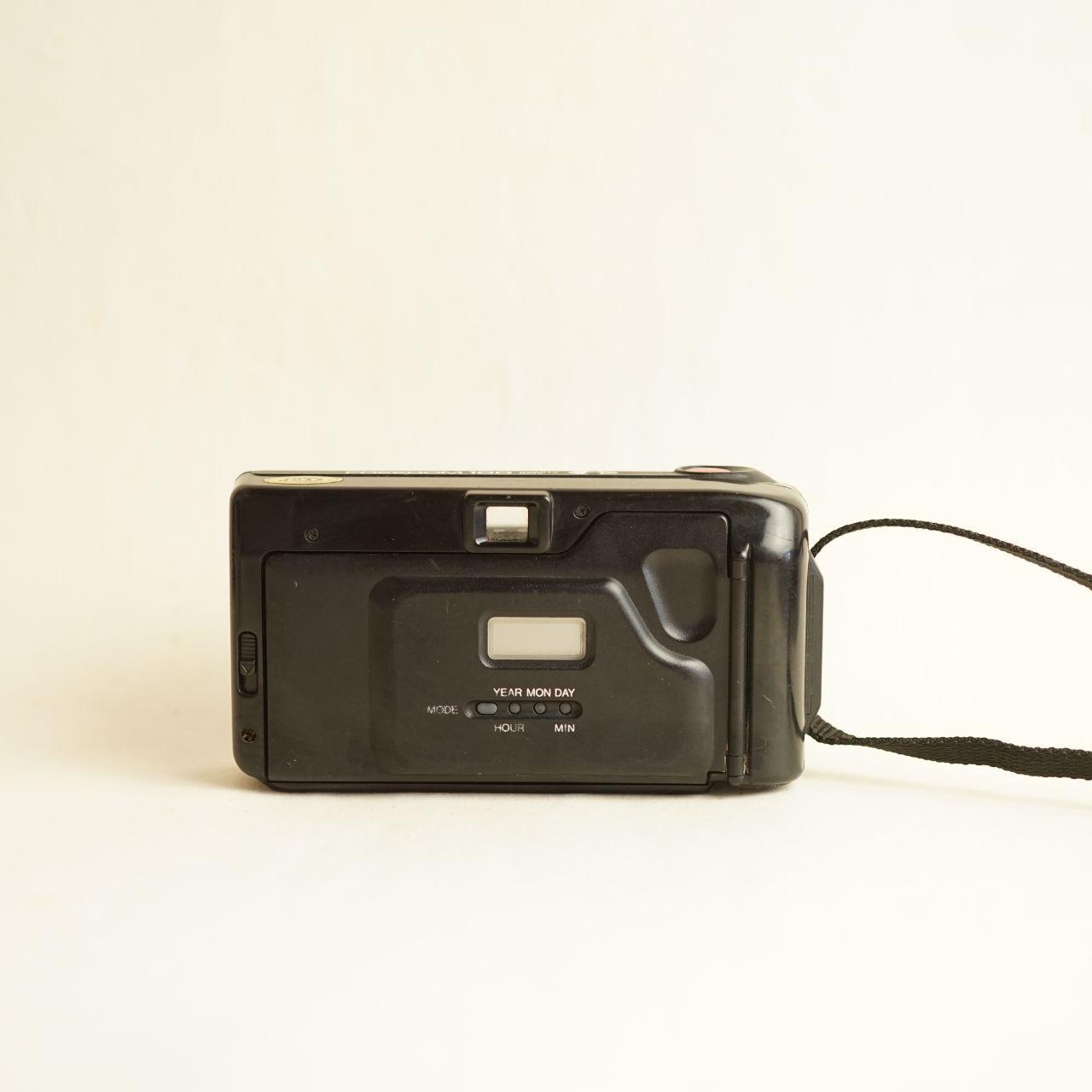 Minolta Freedom 100 Film Camera | 35mm Point & Shoot | Tested & Working | Black