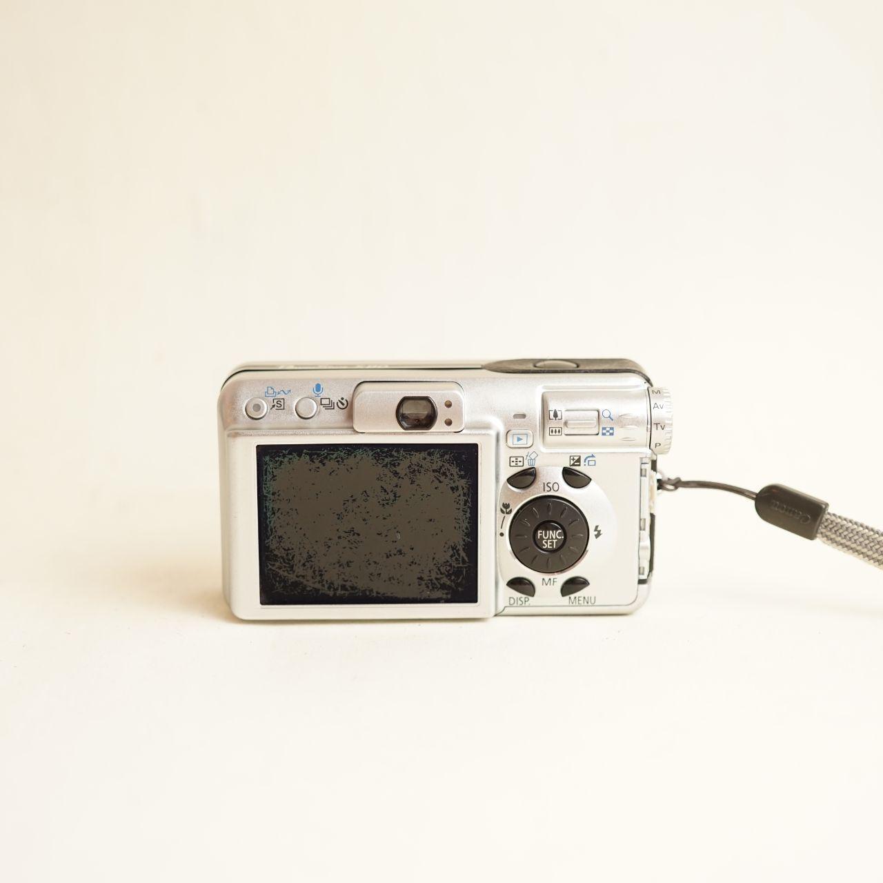 Canon PowerShot S80 Digital Camera | 8MP | Tested & Working | Black