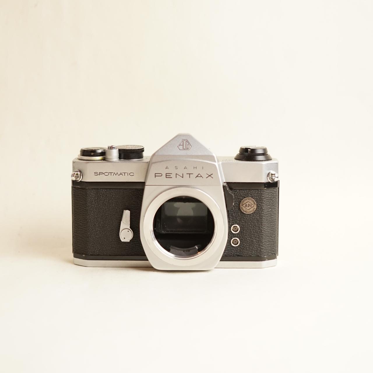 Asahi Pentax Spotmatic SP Film Camera | FULL CLA | 35mm SLR | Read Description | Silver & Black