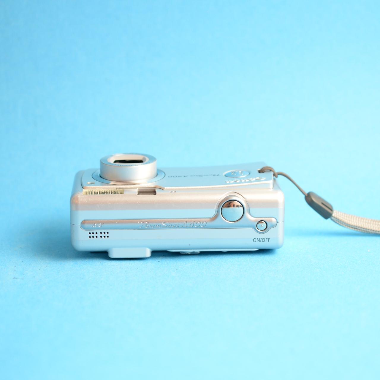 Canon PowerShot A400 Digital Camera | 3.2MP | Tested & Working | Silver