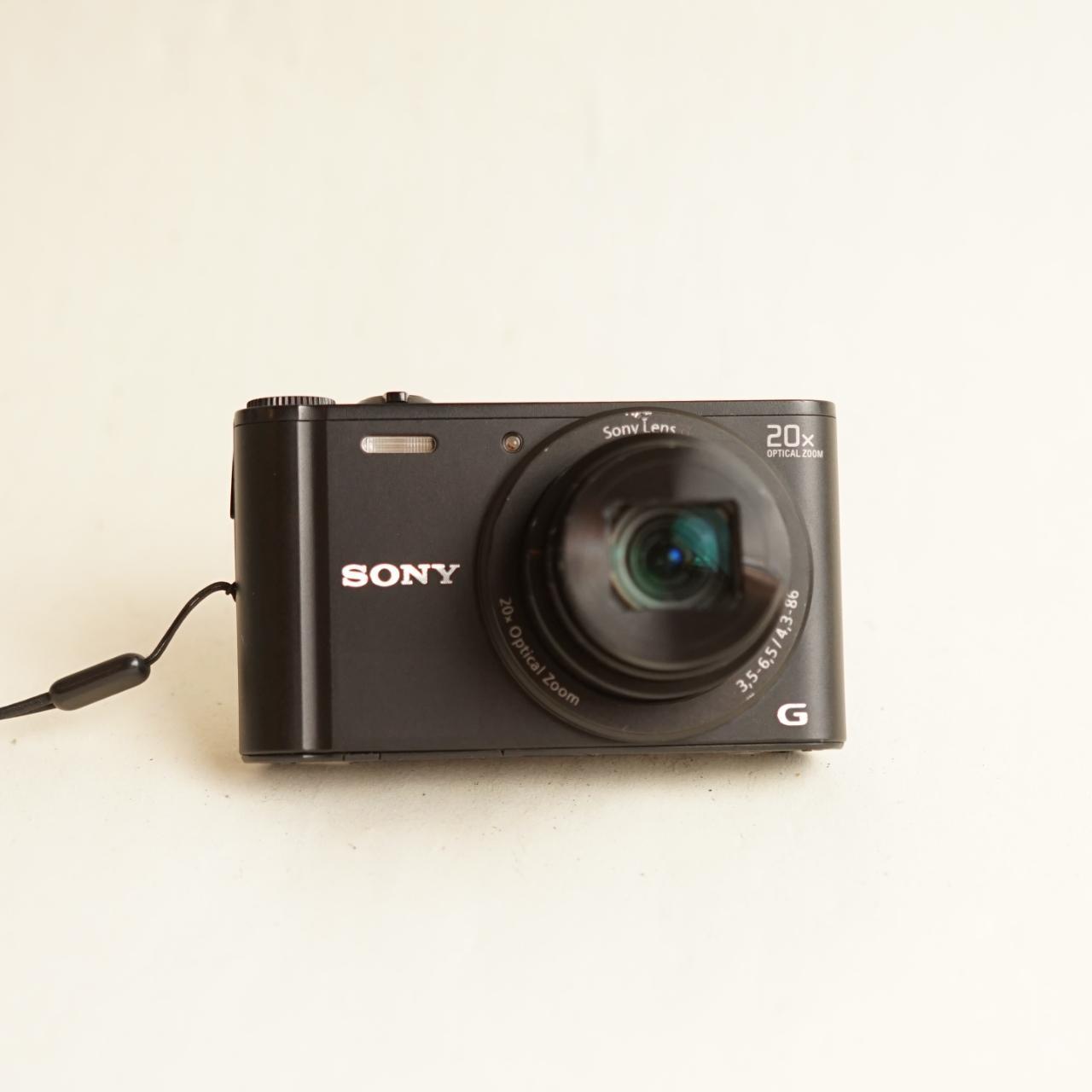 Sony Cyber-shot DSC-WX350 Digital Camera | 18.2MP | Tested & Working | Black