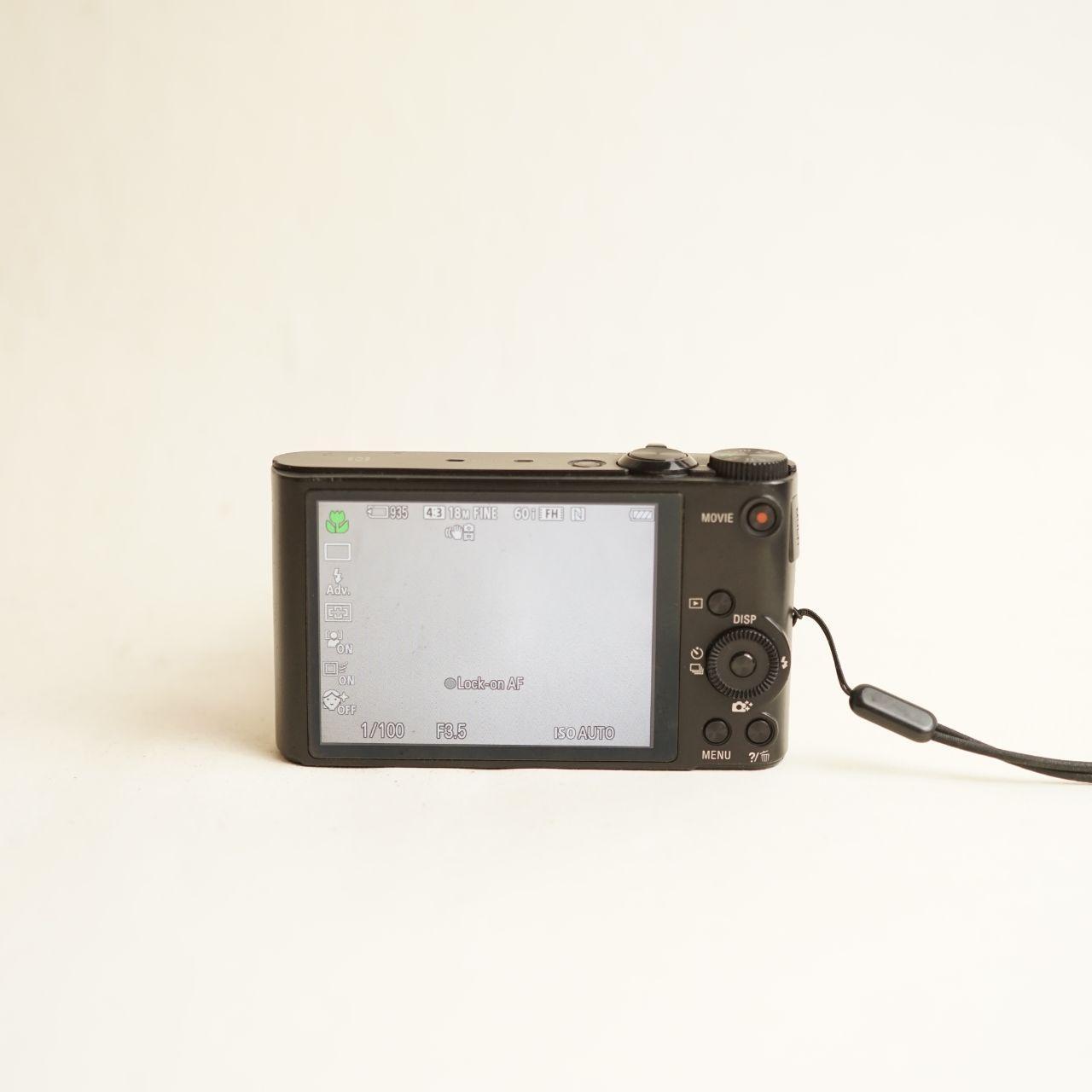 Sony Cyber-shot DSC-WX350 Digital Camera | 18.2MP | Tested & Working | Black