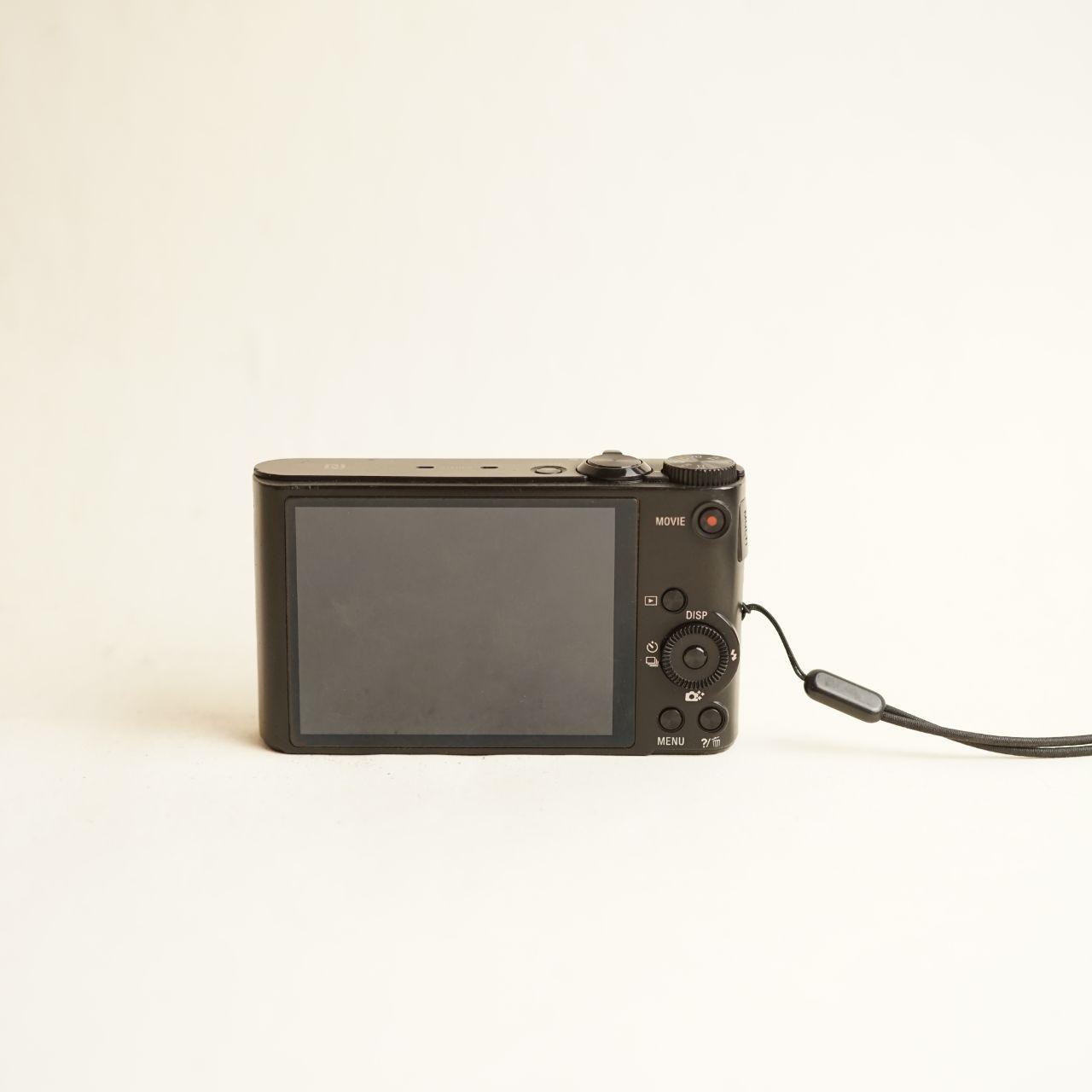 Sony Cyber-shot DSC-WX350 Digital Camera | 18.2MP | Tested & Working | Black