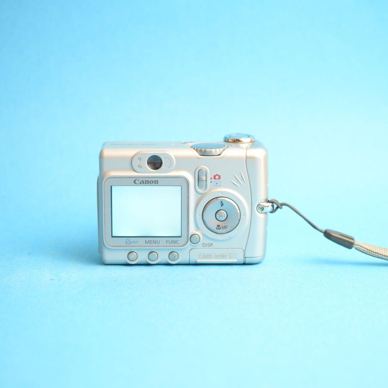 Canon PowerShot A510 Digital Camera | 3.2MP | Tested & Working | Silver