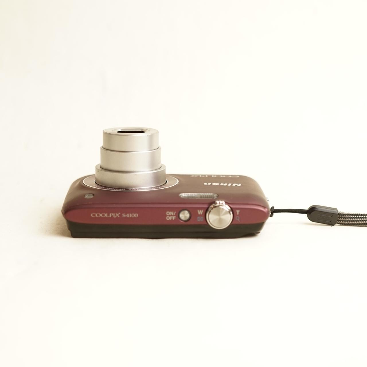 Nikon Coolpix S4100 Digital Camera | 14MP | Read Description | Maroon