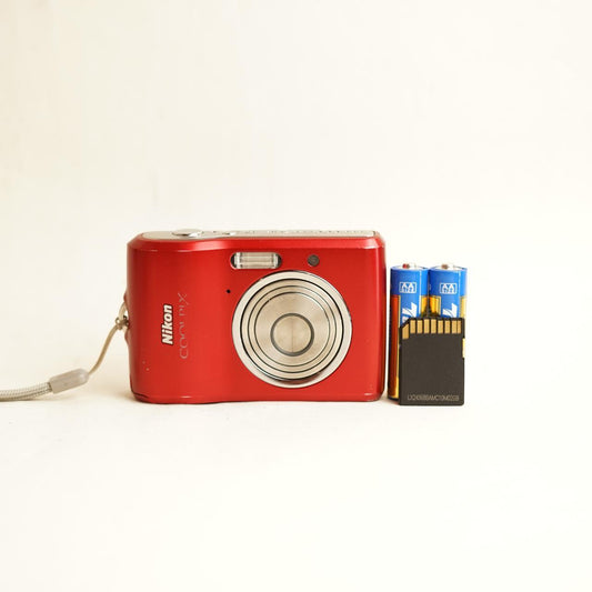 Nikon Coolpix L18 Digital Camera | 8MP | Tested & Working | Red