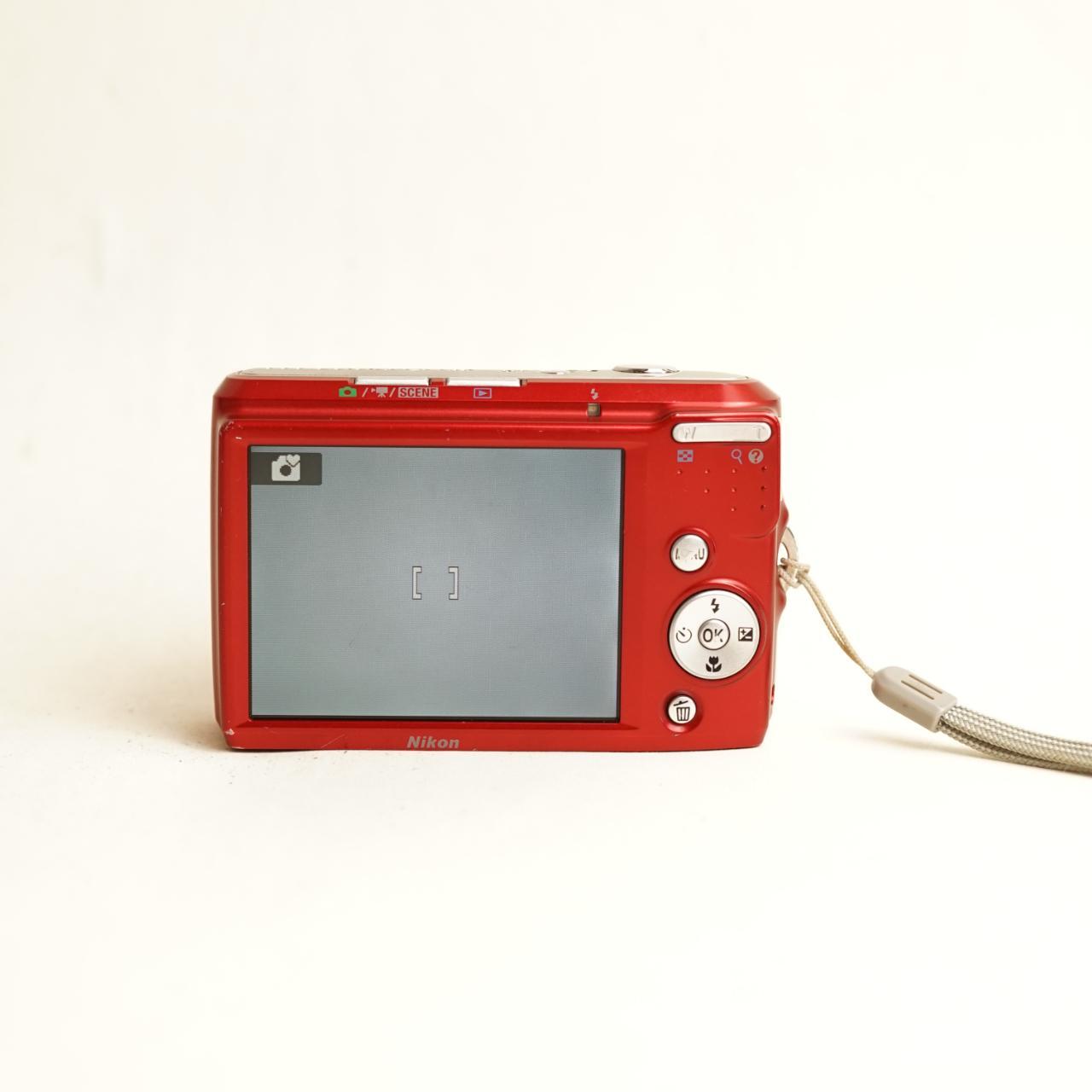 Nikon Coolpix L18 Digital Camera | 8MP | Tested & Working | Red