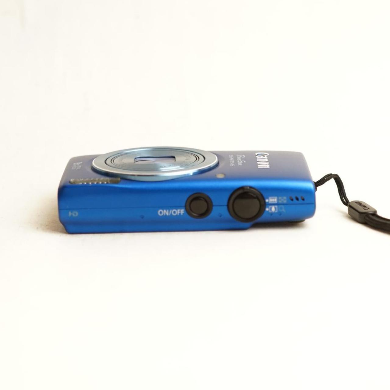Canon PowerShot ELPH 115 IS Digital Camera | 16MP | Tested & Working | Blue