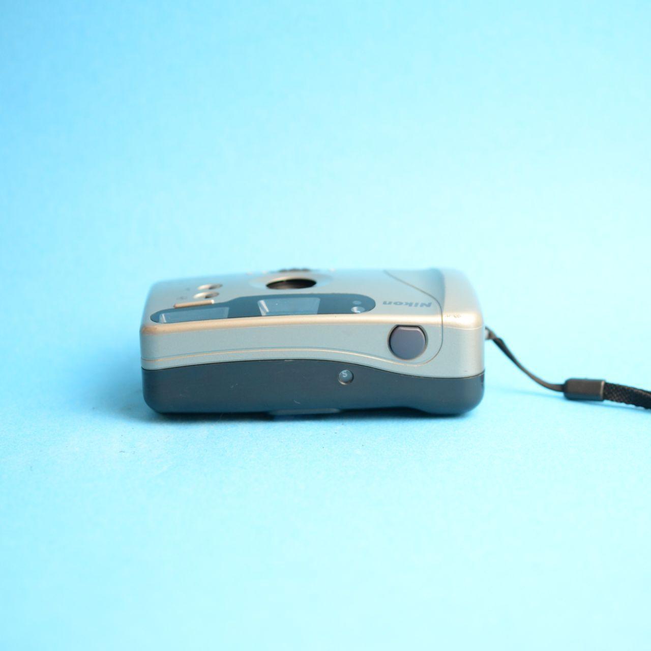 Nikon Nice Touch 4 Film Camera | 35mm Point & Shoot | Tested & Working | Grey