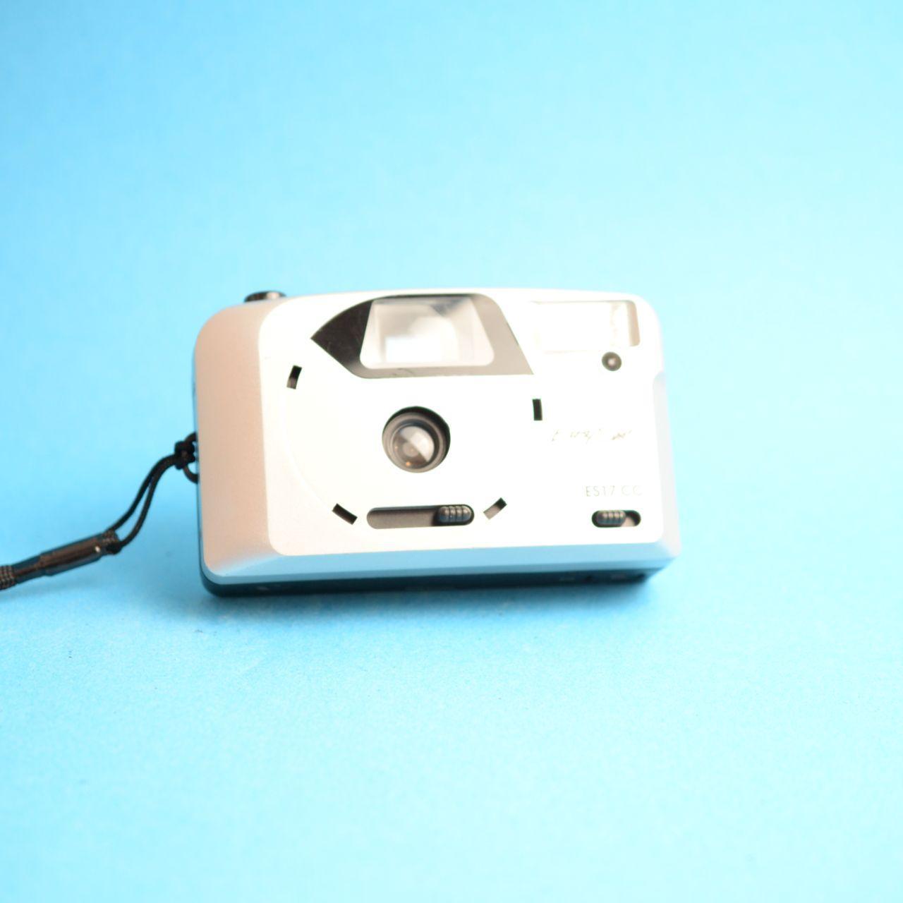 Easy Shot ES17 CC Film Camera | 35mm Point & Shoot | Tested & Working | Silver