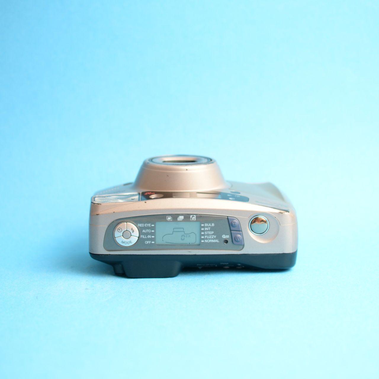 Samsung Maxima Zoom 145 Film Camera | 35mm Point & Shoot | Tested & Working | Grey