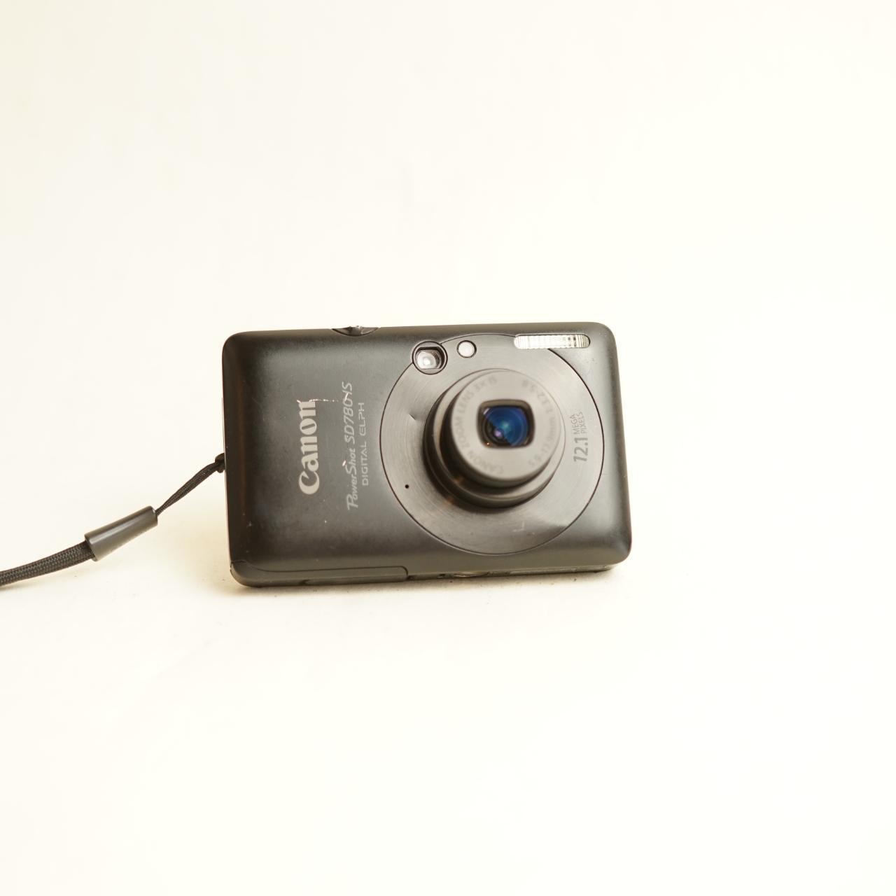 Canon PowerShot SD780 IS Digital Camera | 12.1MP | Tested & Working | Black