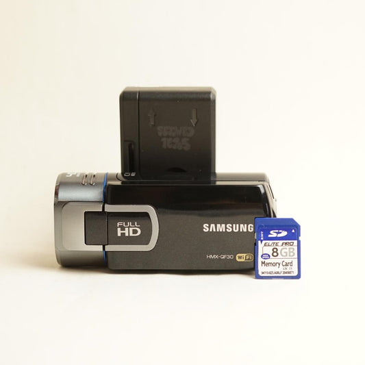 Samsung HMX-QF30 Digital Camcorder | Full HD | Tested & Working | Black