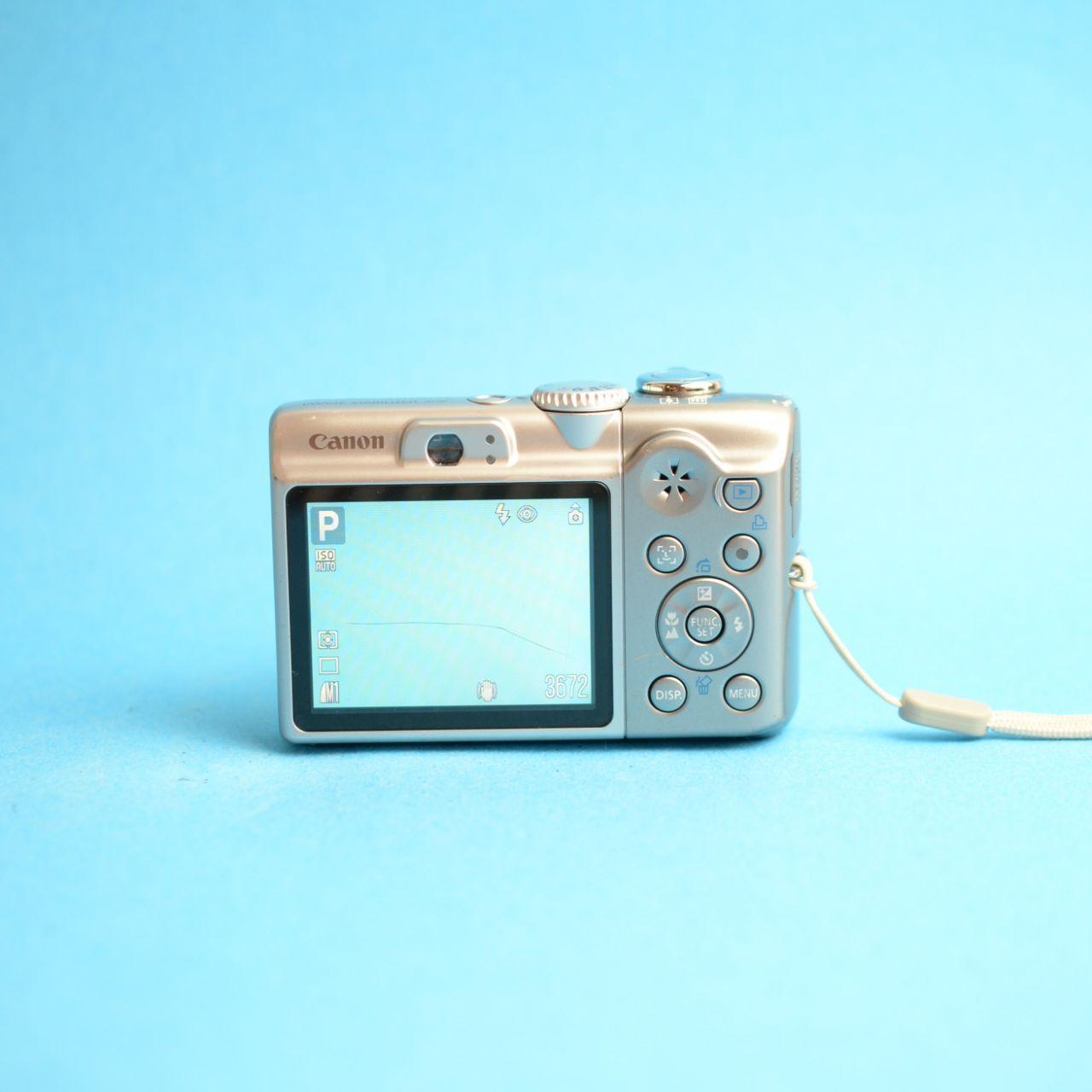 Canon PowerShot A1100 IS Digital Camera | 12.1MP | Read Description | Silver