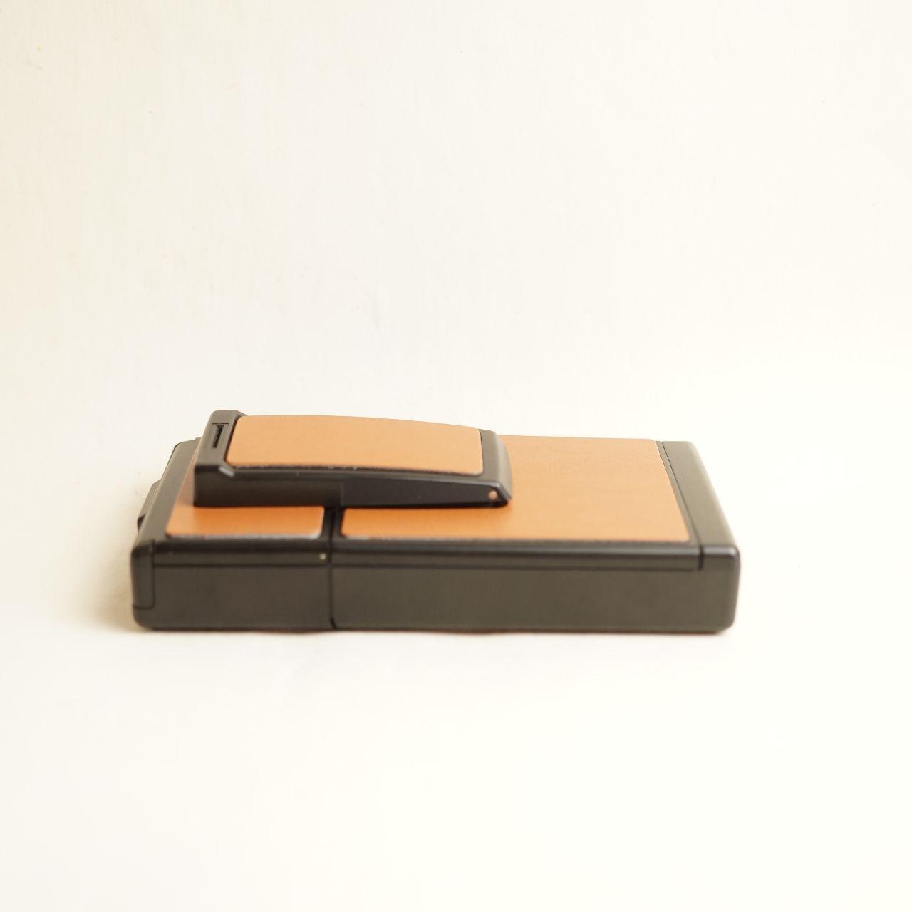 Polaroid SX-70 Land Camera Model 3 | Fully Refurbished Converted for 600 Film | Tested & Working | Black & Tan