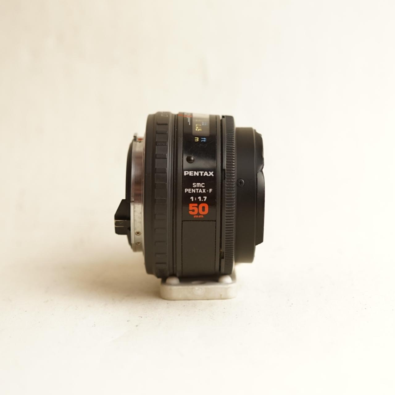 Pentax SMC Pentax-F 50mm f/1.7 Lens | Pentax K Mount | Read Description | Black