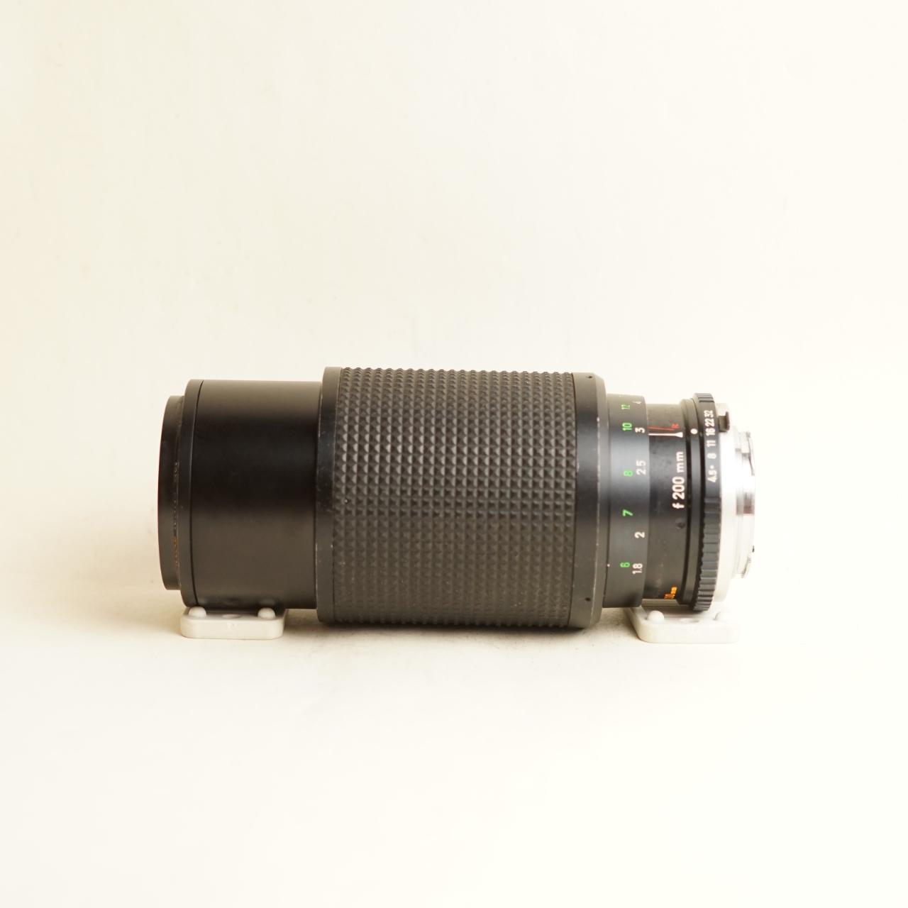 Minolta Rokkor-X MC Zoom 80–200mm f/4.5 Lens | Read Description | Black