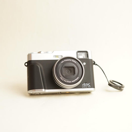 DC202 Digital Camera | “4K” Video | Tested & Working | Black