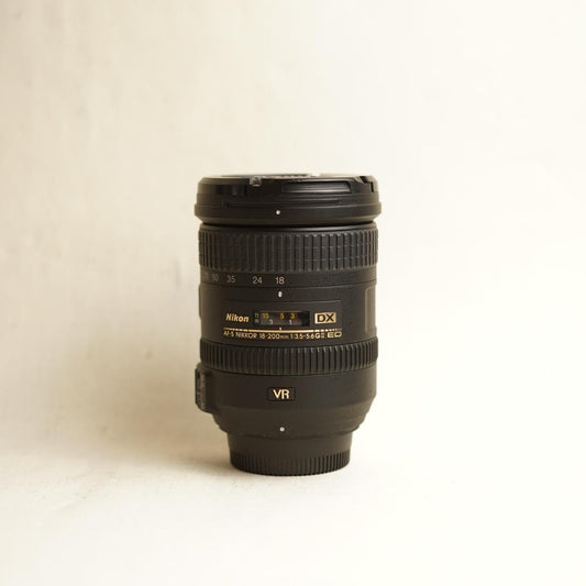 Nikon AF-S DX Nikkor 18–200mm f/3.5–5.6G ED VR Lens | Nikon F Mount | Tested & Working | Black