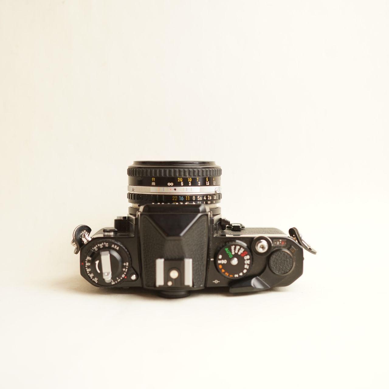 Nikon FE Film Camera + Nikon Series E 50mm f/1.8 Lens | 35mm SLR