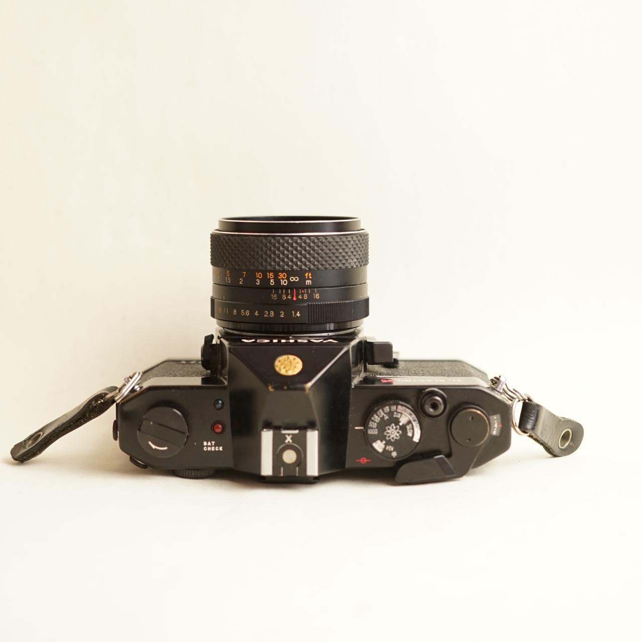 Yashica TL Electro-X Film Camera + Yashica DS-M 50mm f/1.4 Lens | Read Description | Black