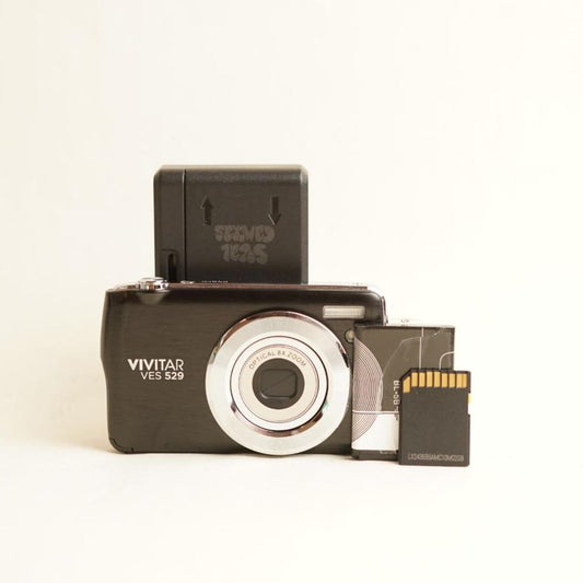 Vivitar VES 529 Digital Camera | 16MP | Tested & Working | Black