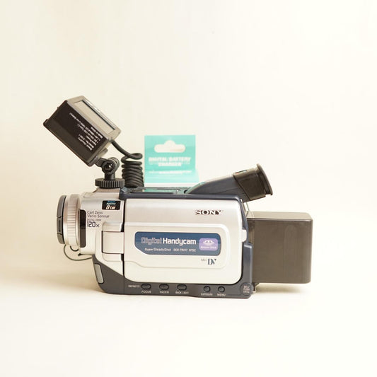 Sony Handycam DCR-TRV17 Camcorder | Tapeless Setup | Tested & Working | Silver