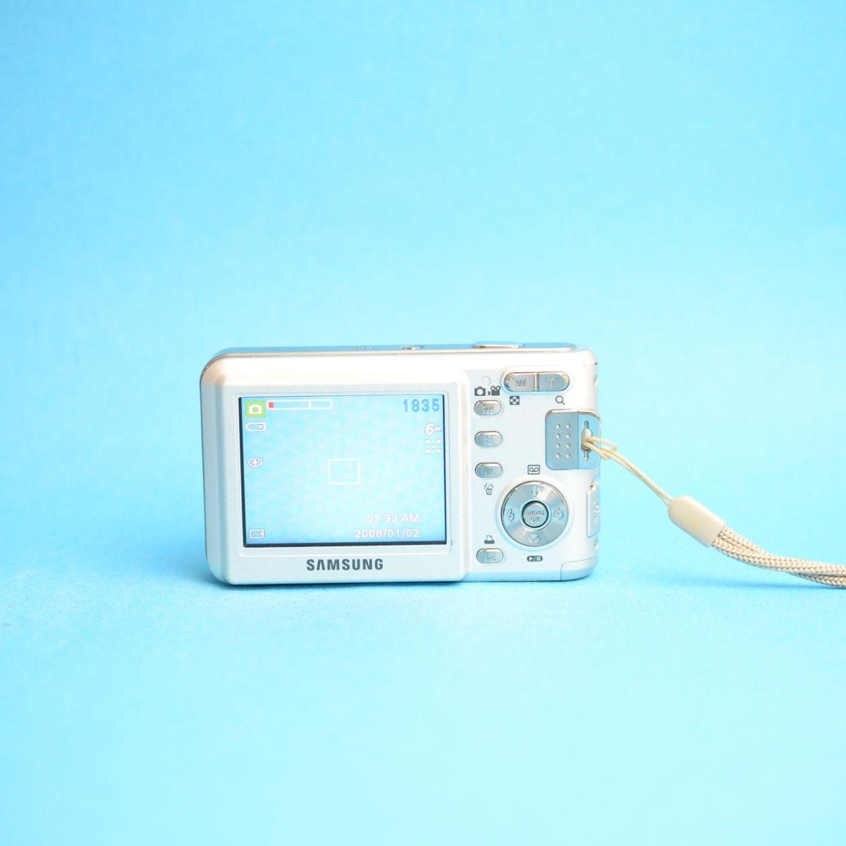 Samsung Digimax L60 Digital Camera | 6MP | Tested & Working | Silver
