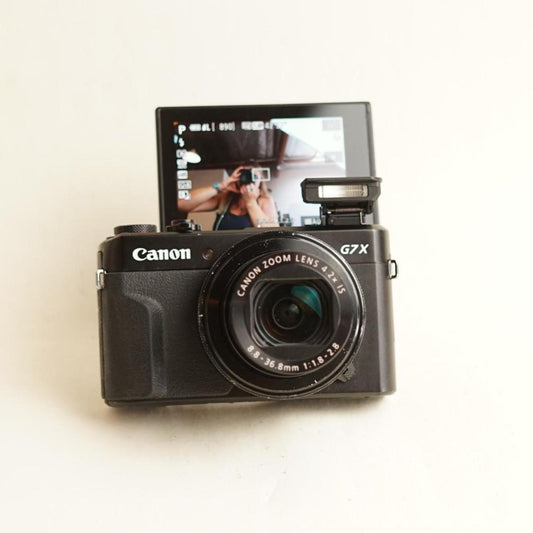 Canon PowerShot G7 X Mark II Digital Camera | 20.1MP | Tested & Working | Black