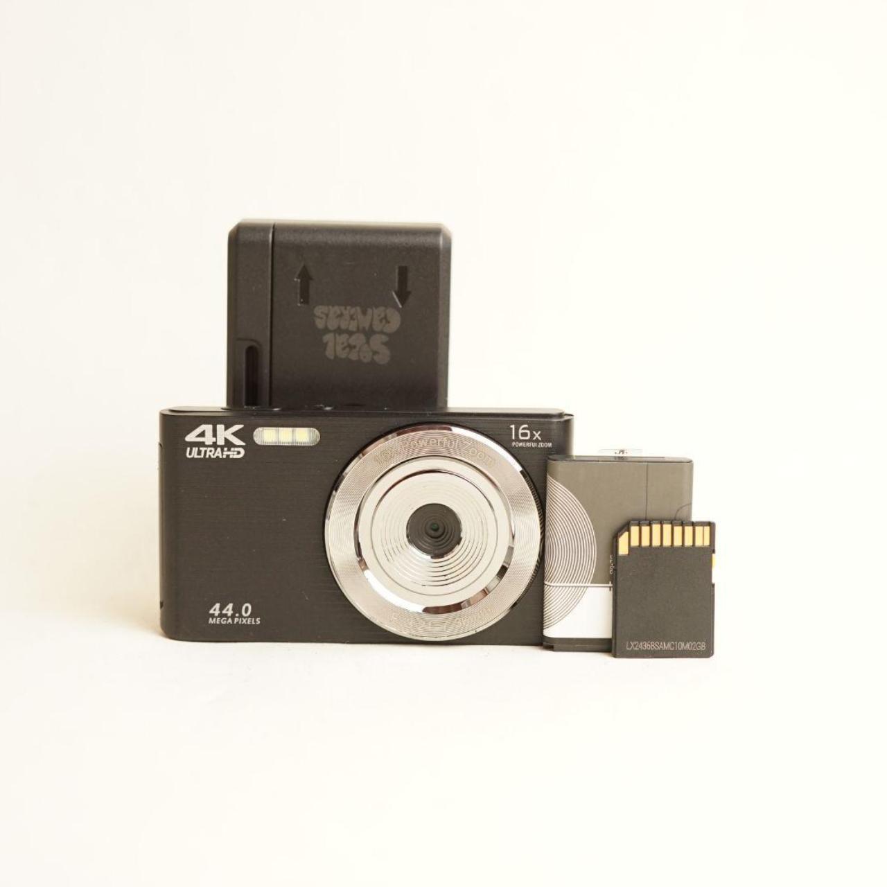 “4K” Ultra HD “44.0MP” Digital Camera | Tested & Working | Black