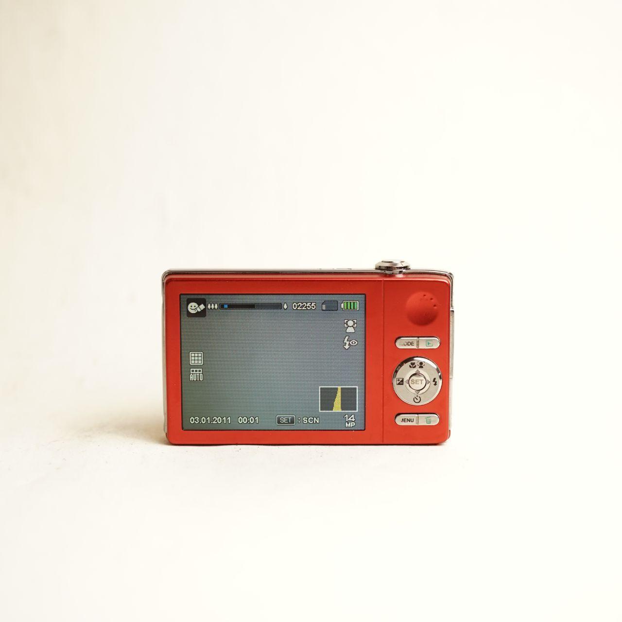 Sanyo VPC-T1496 Digital Camera | 14MP | Tested & Working | Red